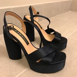 Zara platform heels